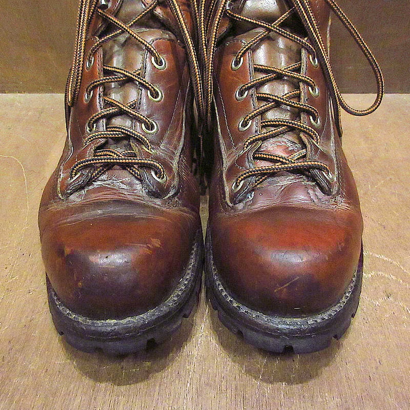 ビンテージ70's80's○トレッキングブーツ茶size 11 N○210918s2