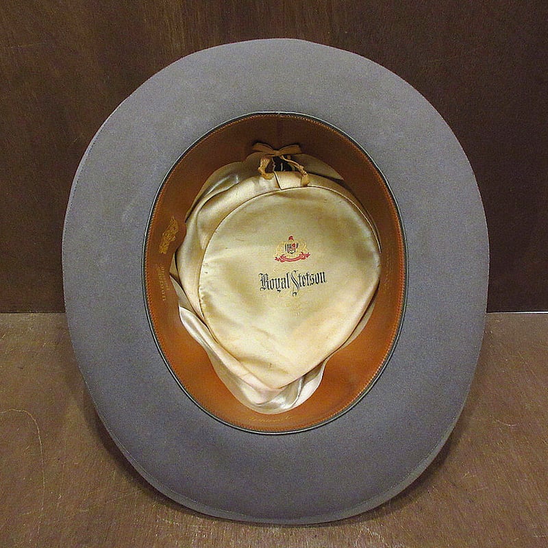 ビンテージ40's○Royal Stetson Whippetフェドラハットベージュ ビンテージ40's○Royal Stetson Whippetフェドラハットベージュ