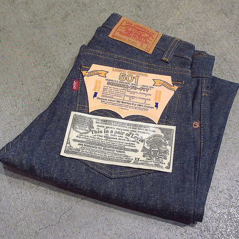 ビンテージ80's○DEADSTOCK Levi's 701表記W28 L29○240228i ビンテージ80's○DEADSTOCK Levi's 701表記W28 L29○240228i
