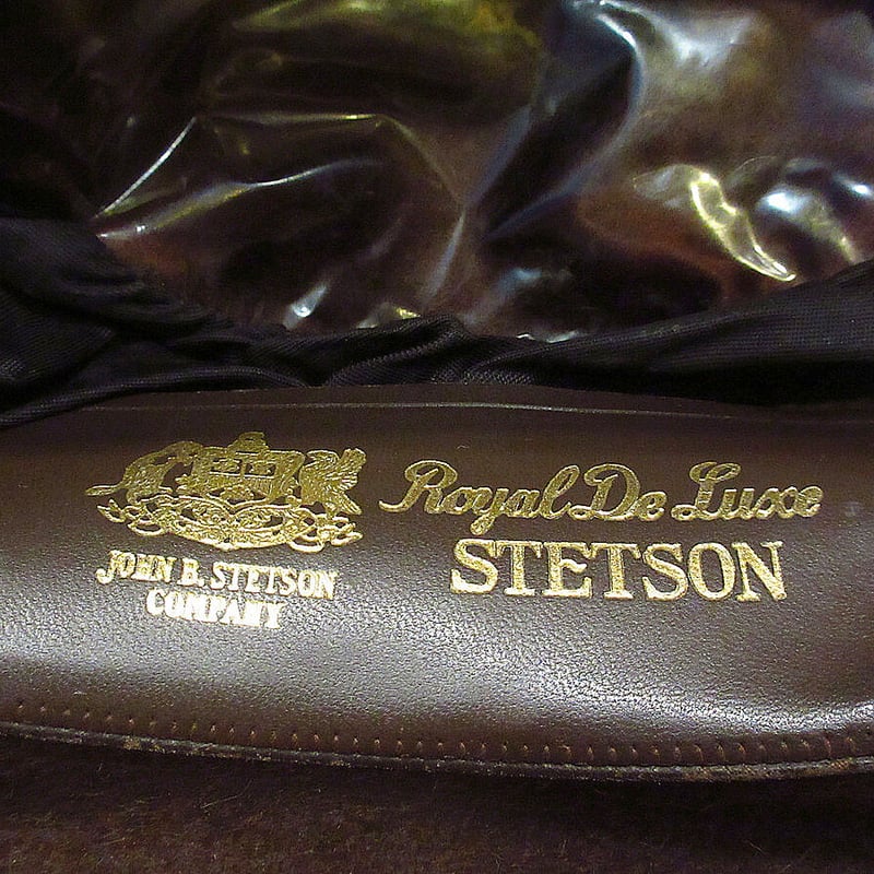 ビンテージ50's60's○STETSONツートンポークパイハット