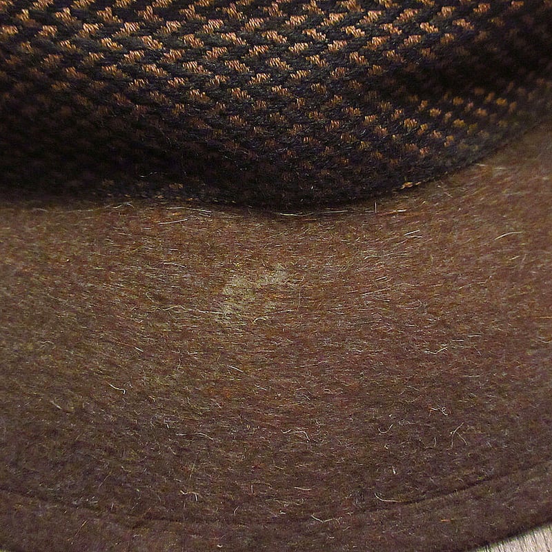 ビンテージ50's60's○STETSONツートンポークパイハット ビンテージ50's60's○STETSONツートンポークパイハット