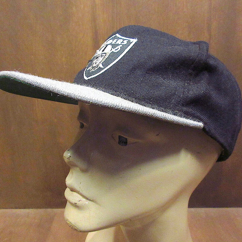 ビンテージ90's○STARTER NFL RAIDERSスナップバックウール
