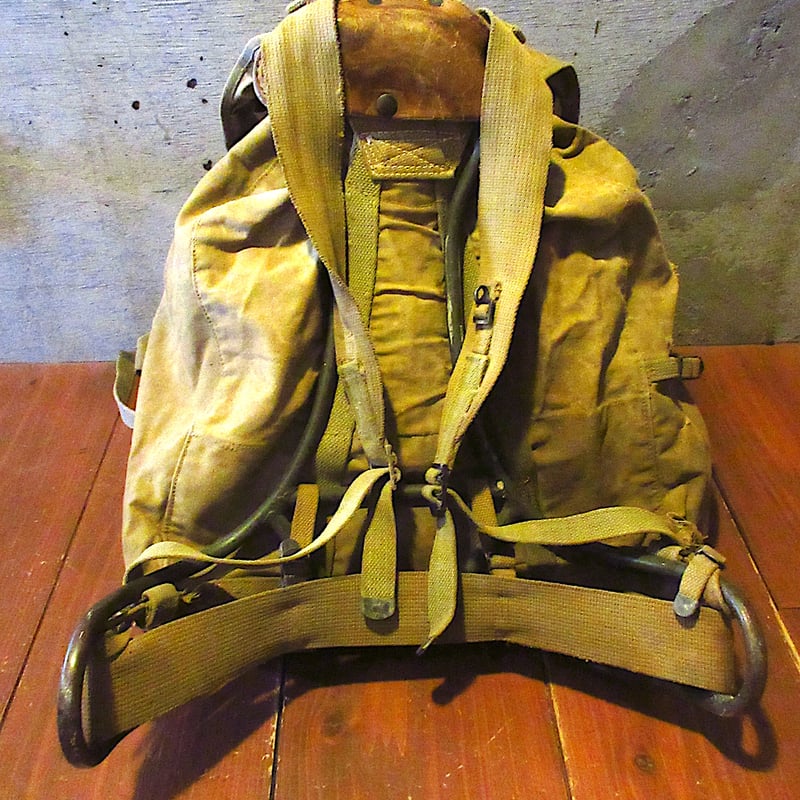 ビンテージ40's○U.S.ARMY山岳部隊ステンシル入りフレームパック