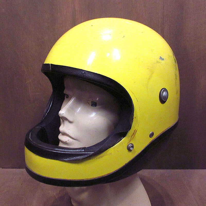 ビンテージ70's○SHOEI S-20フルフェイスヘルメット黄色size M○220916s