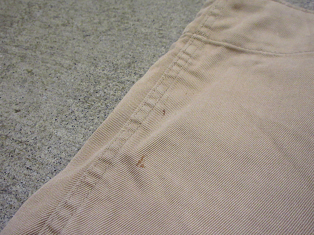 ビンテージ40's○U.S.NAVYボタンフライチノショーツ実寸W77cm