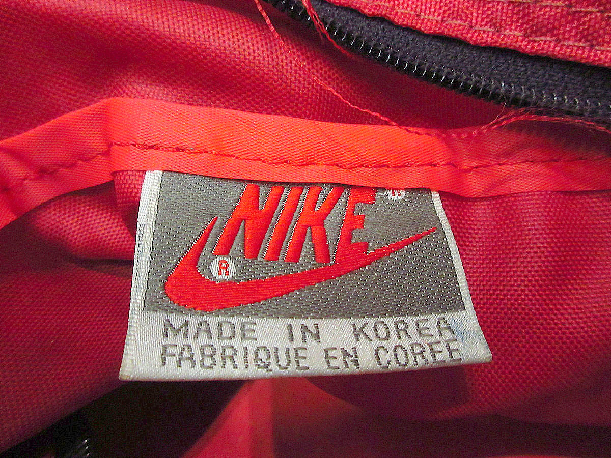ビンテージ90's○NIKE 2WAYショルダーバッグ赤○240530j5-bag-shd古着