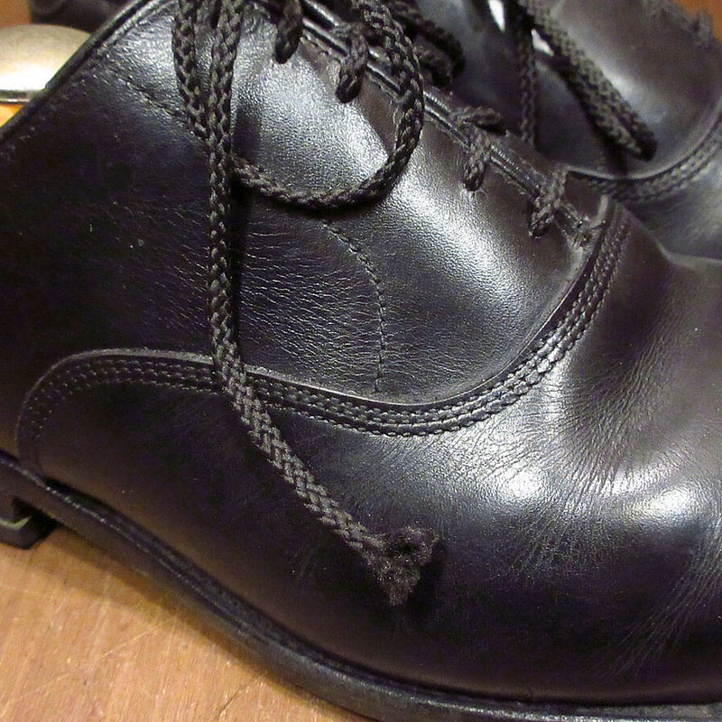 ビンテージ○Allen Edmonds Park Avenue ストレートチップシューズ黒 S