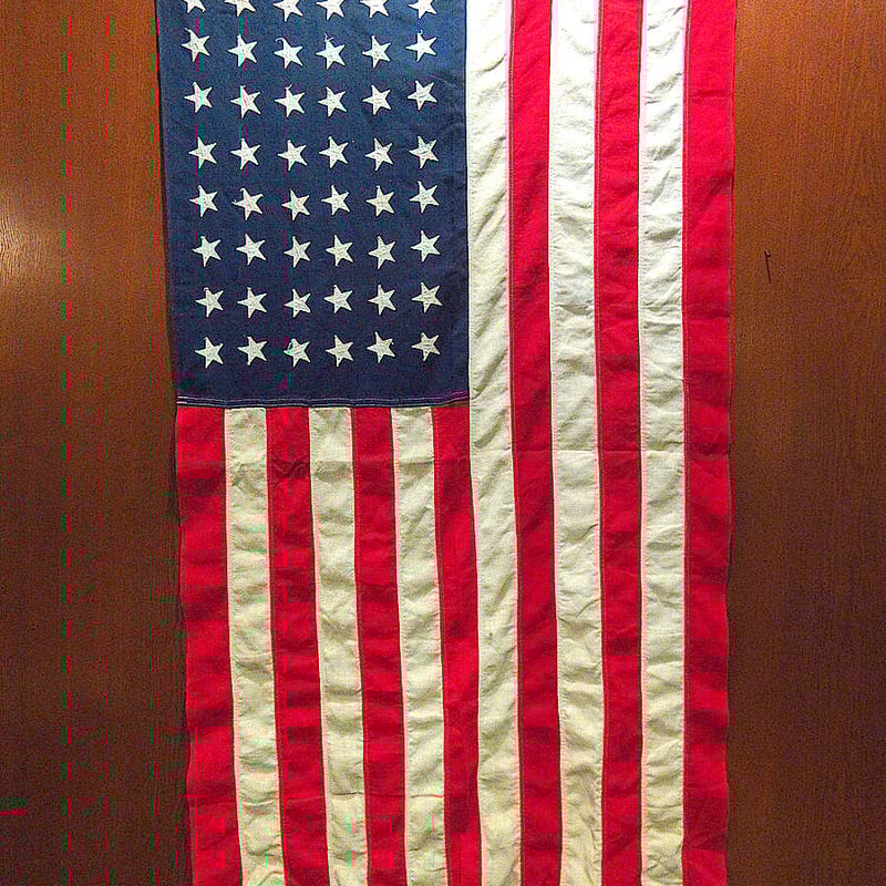USA製 40s 50s 特大 ビンテージ アメリカ 国旗 星条旗 48スター 4689e4853b42a1dd65e72e91753c52