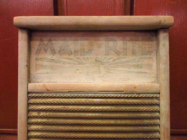 ビンテージ○COLUMBUS WASHBOARD CO. MAID-RITE ウォッシュボード
