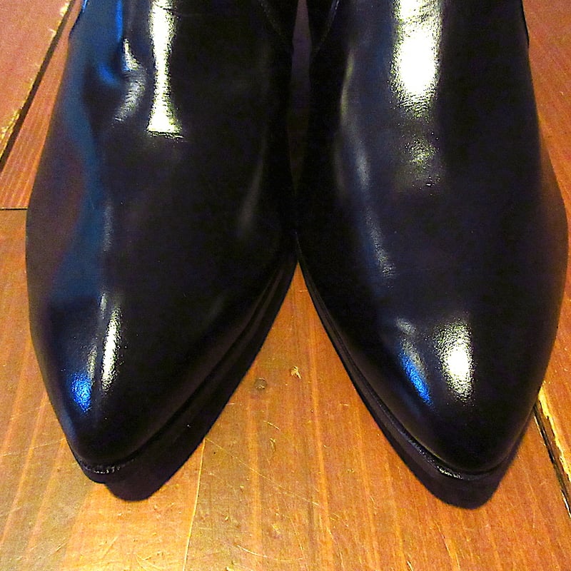 ビンテージ60's○DEADSTOCK GENESCOサイドゴアブーツ黒size 11 1/2