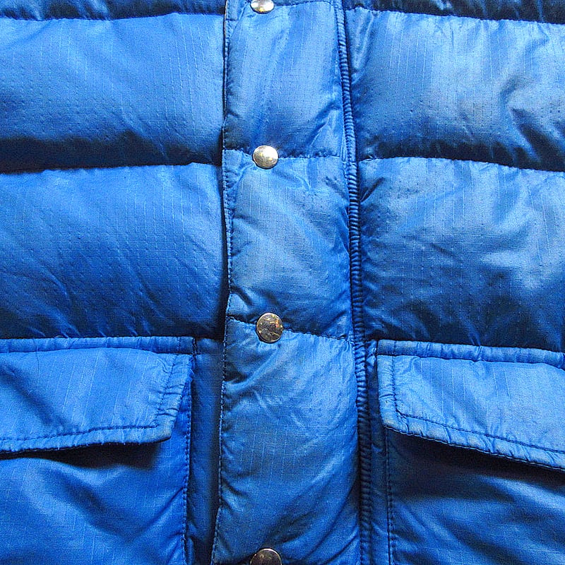 ビンテージ70's○REIダウンジャケット青size L○240123k5-m-jk-dwn