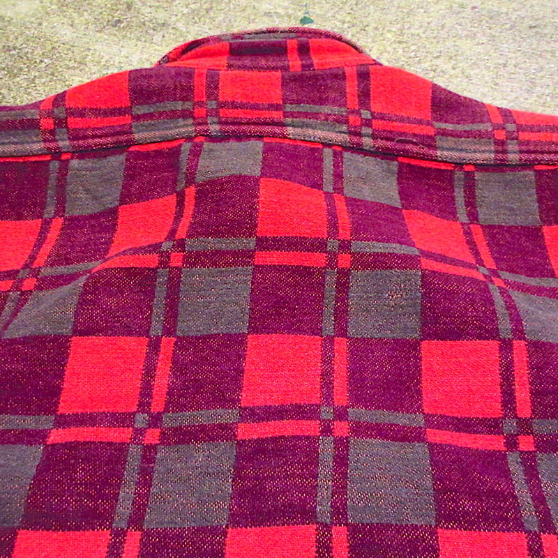 ビンテージ70's○Championコットンチェックヘビーネルシャツsize 16 1