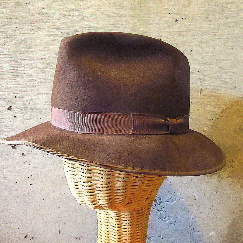 50s ヴィンテージ　STETSON フェドラハット　3/8 fit=scale-down,w=1200