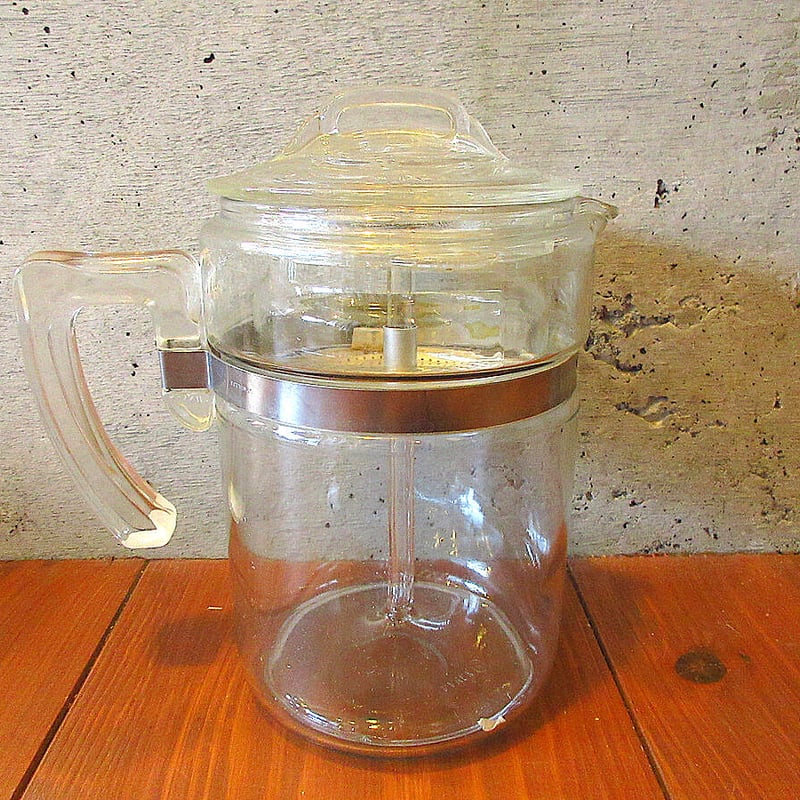 OLD PYREX 初期型6カップパーコレーターB 【公式通販】
