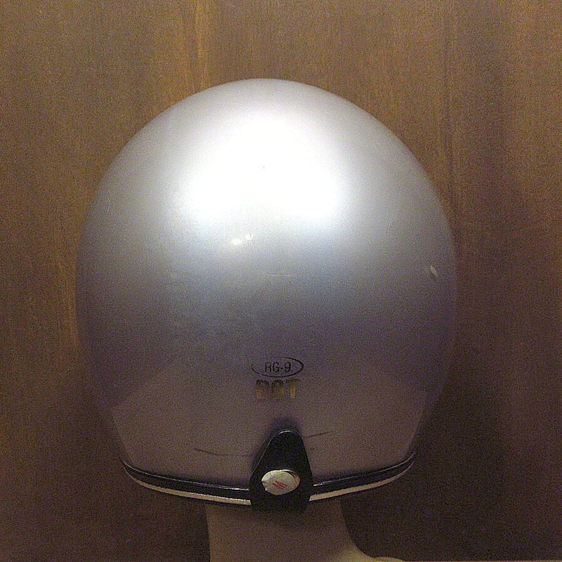 ビンテージ70's○GRANT RG-9 Amproジェットヘルメットシルバー