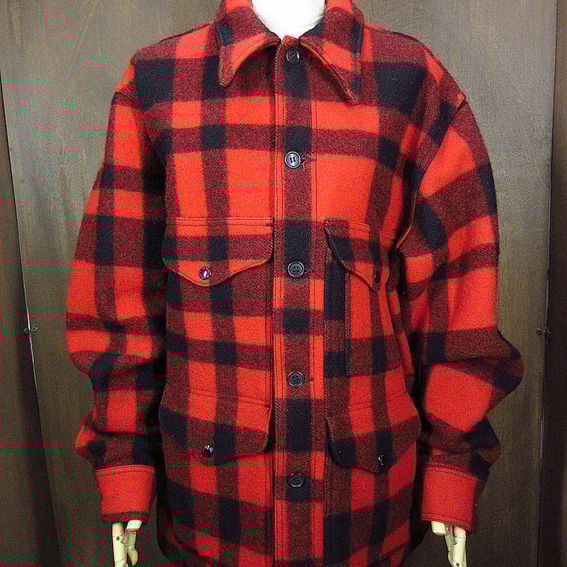 ビンテージ70's80's○FILSONバッファローチェックウールシングル ビンテージ70's80's○FILSONバッファローチェックウールシングル