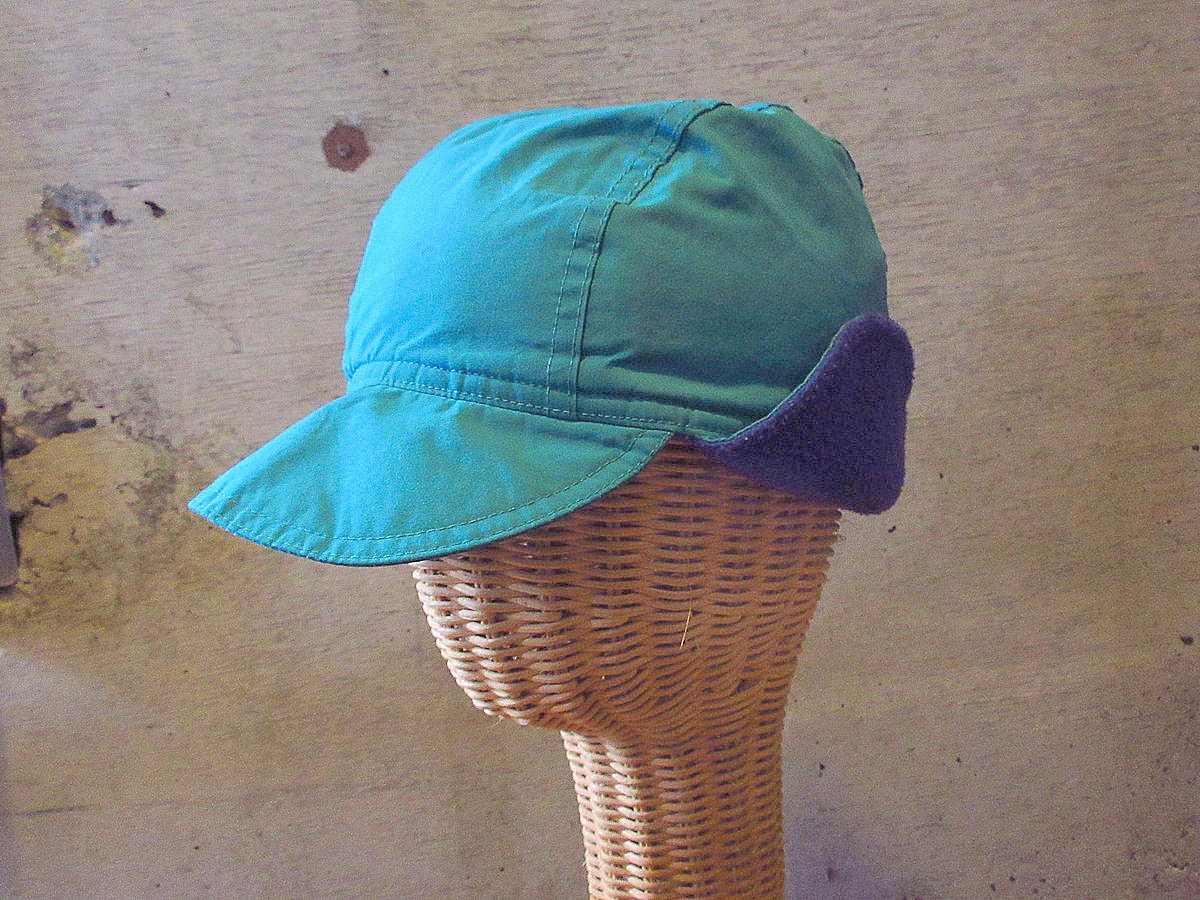 ビンテージ80's○L.L.Bean GORE-TEX耳当て付き裏フリースキャップsize L