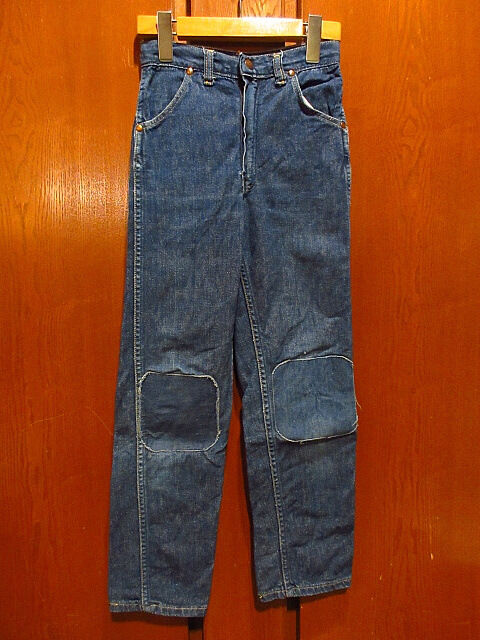 ビンテージ60's○Wrangler BLUE BELL斜めベルガールズジーンズsize 8○...