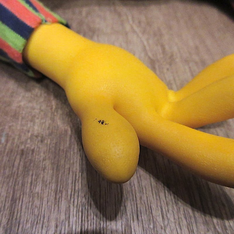 ビンテージ70's○バートソフビハンドパペット○251101n7-dollセサミ