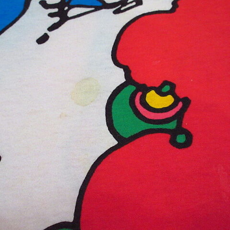 ビンテージ80's○Peter MaxリバーシブルスウェットM○201206n1-m-sws