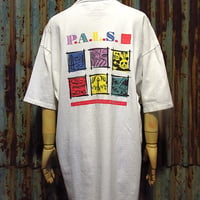 ビンテージ90's○BOWE VS HOLYFIELDボクシングTシャツsize L○2103