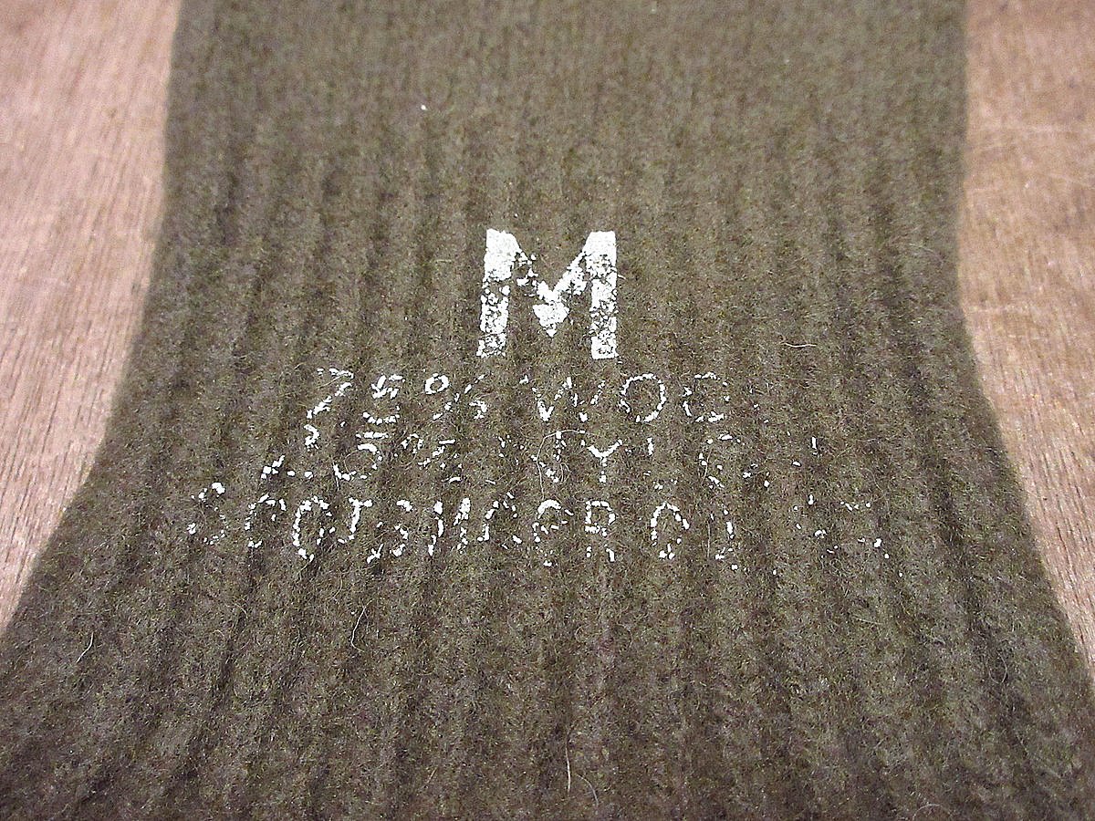 ビンテージ40's○DEADSTOCK U.S.ARMY M-1948ウールミトングローブsi