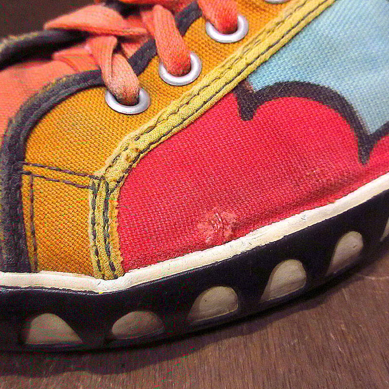 ビンテージ70's○Peter Max by Randyキャンバススニーカーsize 9○23
