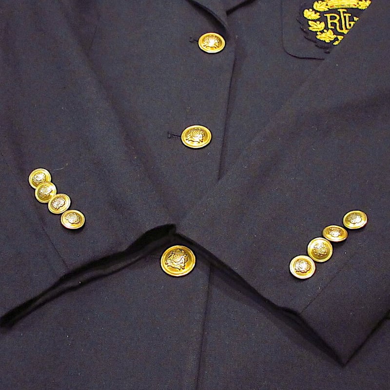 Ralph Lauren ラルフローレン 紺ブレ 金ボタン テーラードジャケット ラルフetc.【紺ブレ】は“王道金ボタンつき”が本命！ベーシックな3選