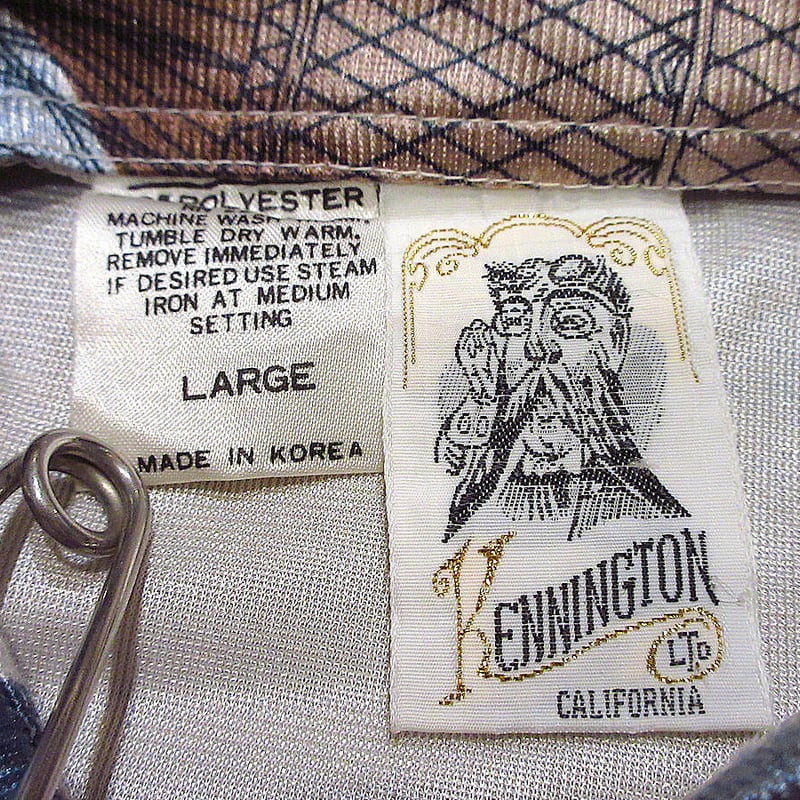 70'sビンテージ古着！KENNINGTON CALIFORNIA スターシャツ 70s 
