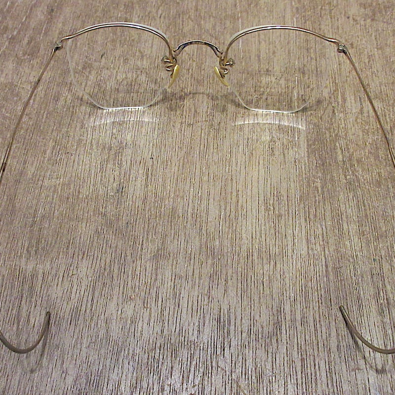 ビンテージ40's○ケース付きAmerican Optical 1/10 12KGF NUMO