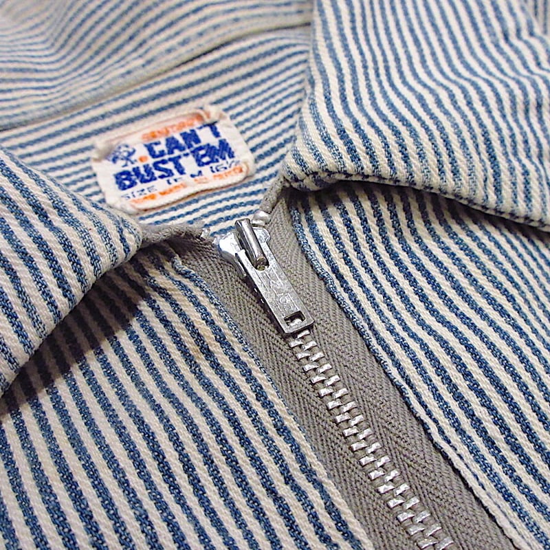 50s 60s ヒッコリー柄 ヴィンテージ ウエスタンシャツワーク 50s 60s