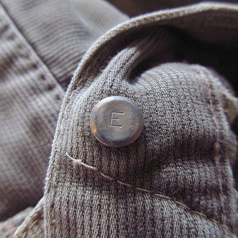 ビンテージ-60's○Levi's 911K BIG Eコットンピケパンツ実寸W80cm○23