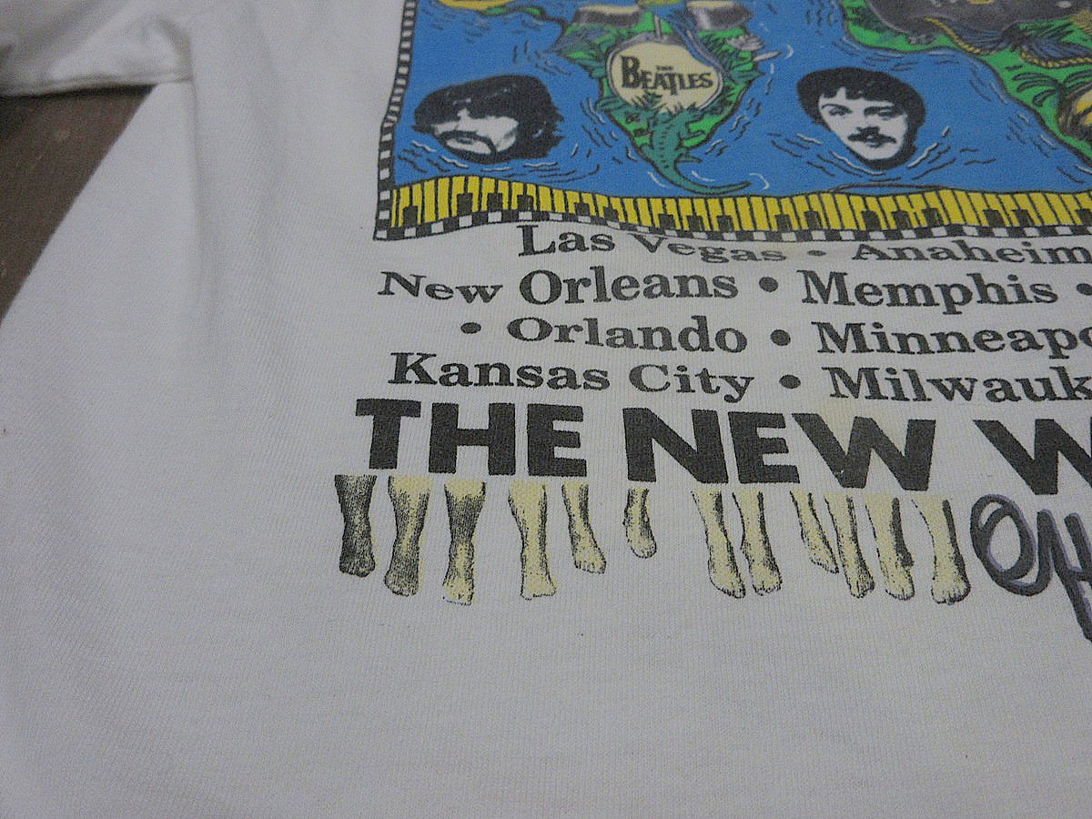 ビンテージ90's○Paul McCartney 1993年ツアーTシャツ白size L