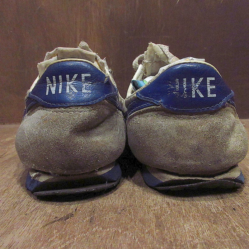 ビンテージ70's○NIKEワッフルレーサーグレー×ネイビーsize 4 1 ビンテージ70's○NIKEワッフルレーサーグレー×ネイビーsize 4 1