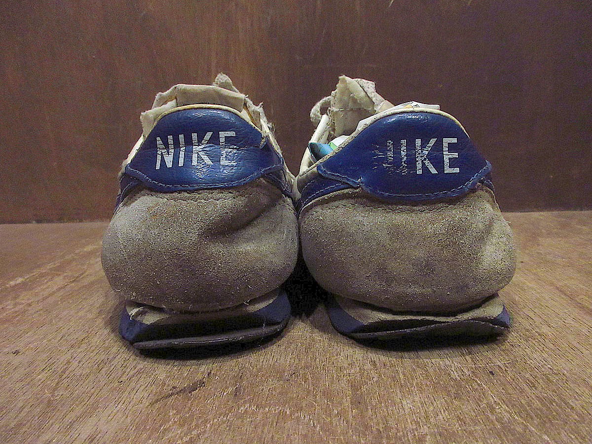 ビンテージ70's○NIKEワッフルレーサーグレー×ネイビーsize 4 1