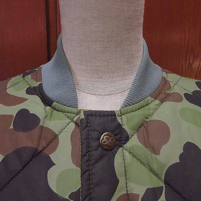 ビンテージ70's80's○DEADSTOCK Eddie Bauerダックハンターカモダウン