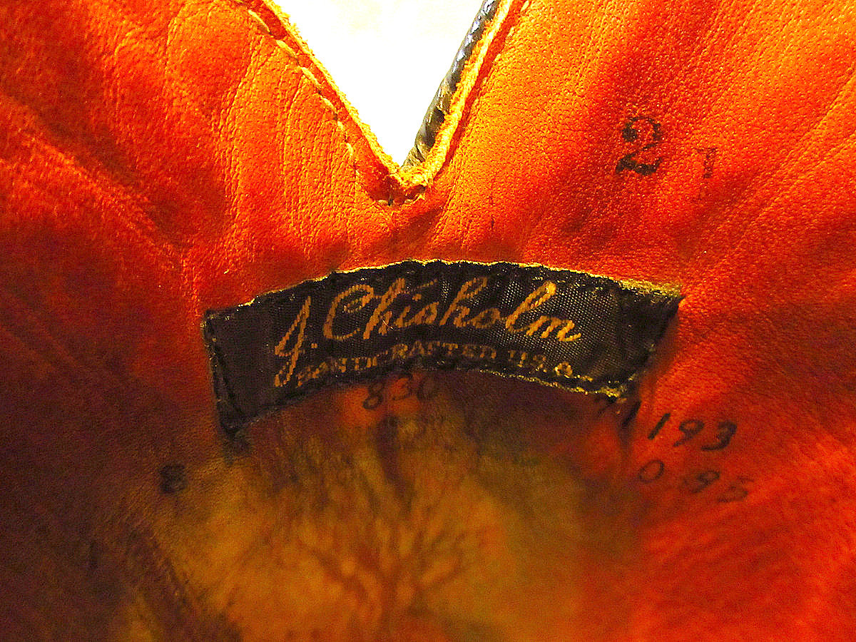 ビンテージ○J.Chisholm ウエスタンブーツ黒size 8M○240528k6-m-bt