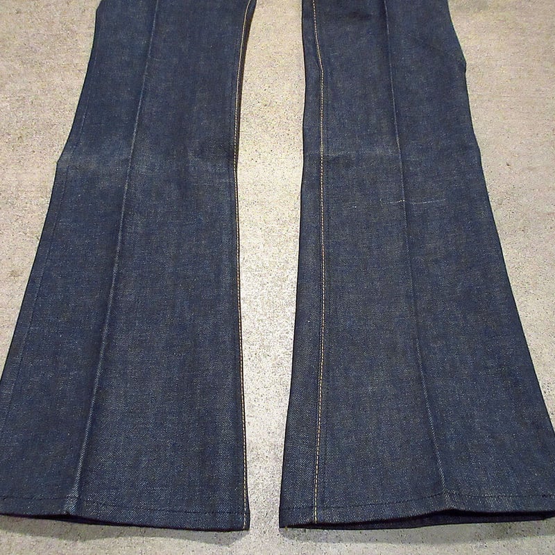 70's〜80's LEE フレアデニム ビンテージ70's○DEADSTOCK Lee LEEN FLARE フレアデニム W78cm
