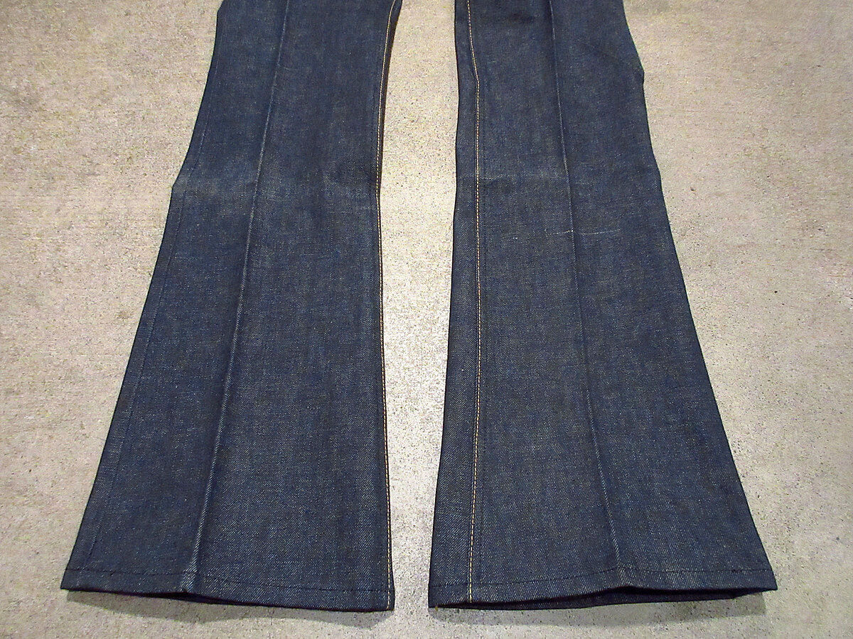 ビンテージ70's○DEADSTOCK Lee LEEN FLARE フレアデニム W78cm