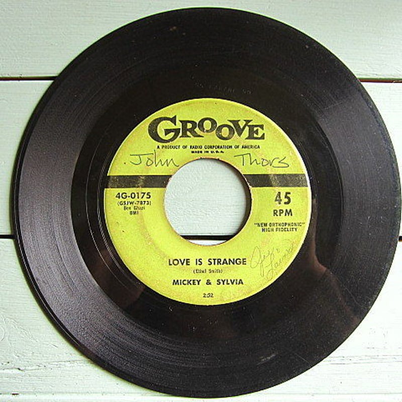 エーベックス、激レアVirginelle & Mr Groove プロモレコード MICKEY & SYLVIA○LOVE IS STRANGE/I'M GOING HOME