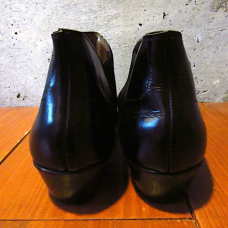 ビンテージ60's○DEADSTOCK GENESCOサイドゴアブーツ黒size 11 1/2