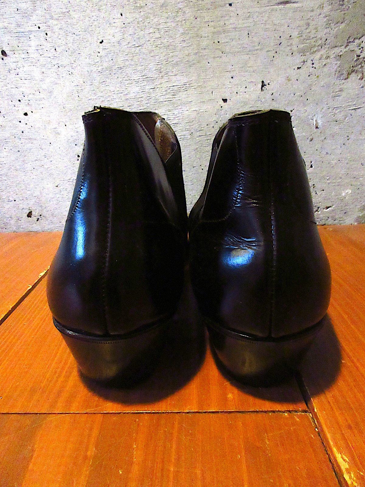 超レア 90年代 Stan Smith チェコスロバキア製 デッドストック ビンテージ60's○DEADSTOCK GENESCOサイドゴアブーツ黒size 11 1/2