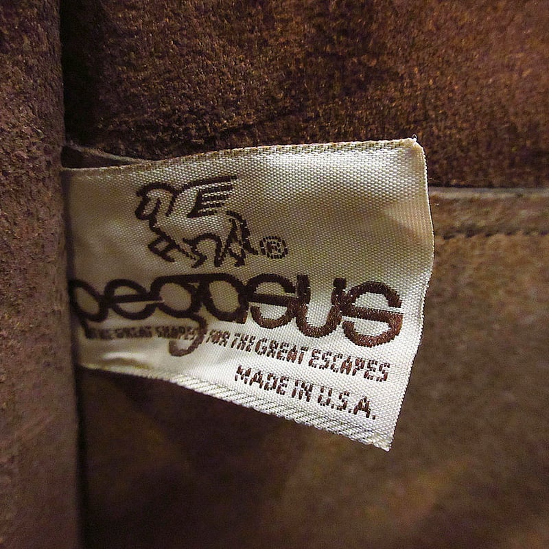 ビンテージ70's○pegasusレザーブリーフケース茶○231201i4-bag ビンテージ70's○pegasusレザーブリーフケース茶○231201i4-bag