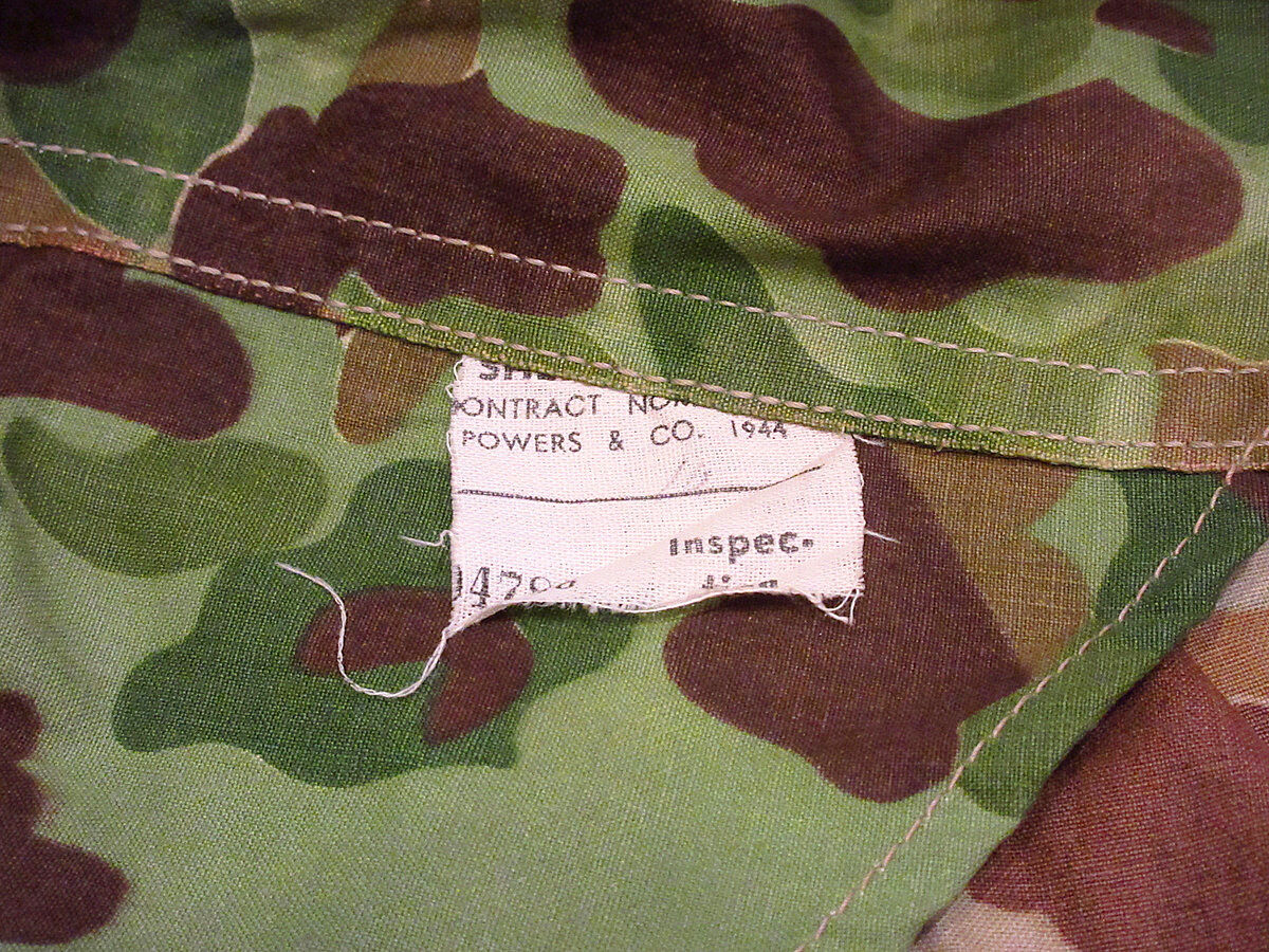 ビンテージ40's○DEADSTOCK USMC フロッグスキンカモシェルター ビンテージ40's○DEADSTOCK USMC フロッグスキンカモシェルター