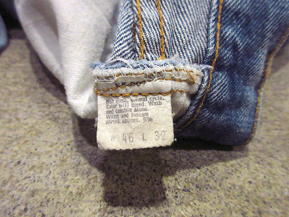 ビンテージ70's○Levi's 501 66後期W46○210525s5-m-pnt-jns