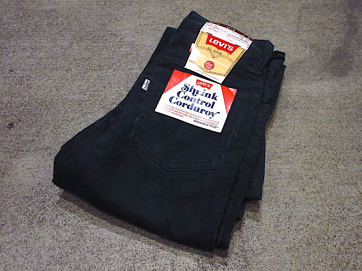 Levi’s / ボトム/32/コーデュロイ/GRN ビンテージ70's○DEADSTOCK Levi's446-1539ボーイズコーデュロイパンツ