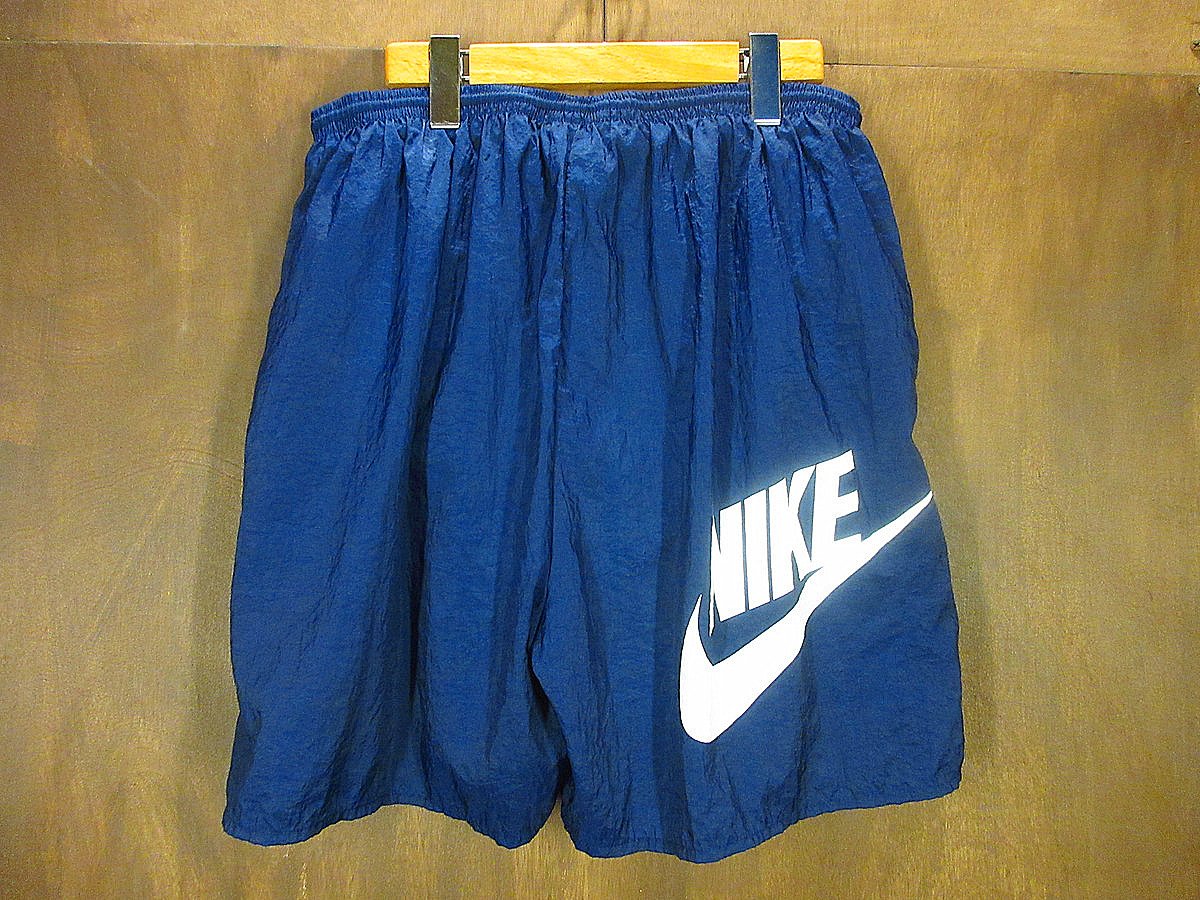 ビンテージ90's○NIKEスイムショーツ紺size XL○240914j4-m-sht-wf