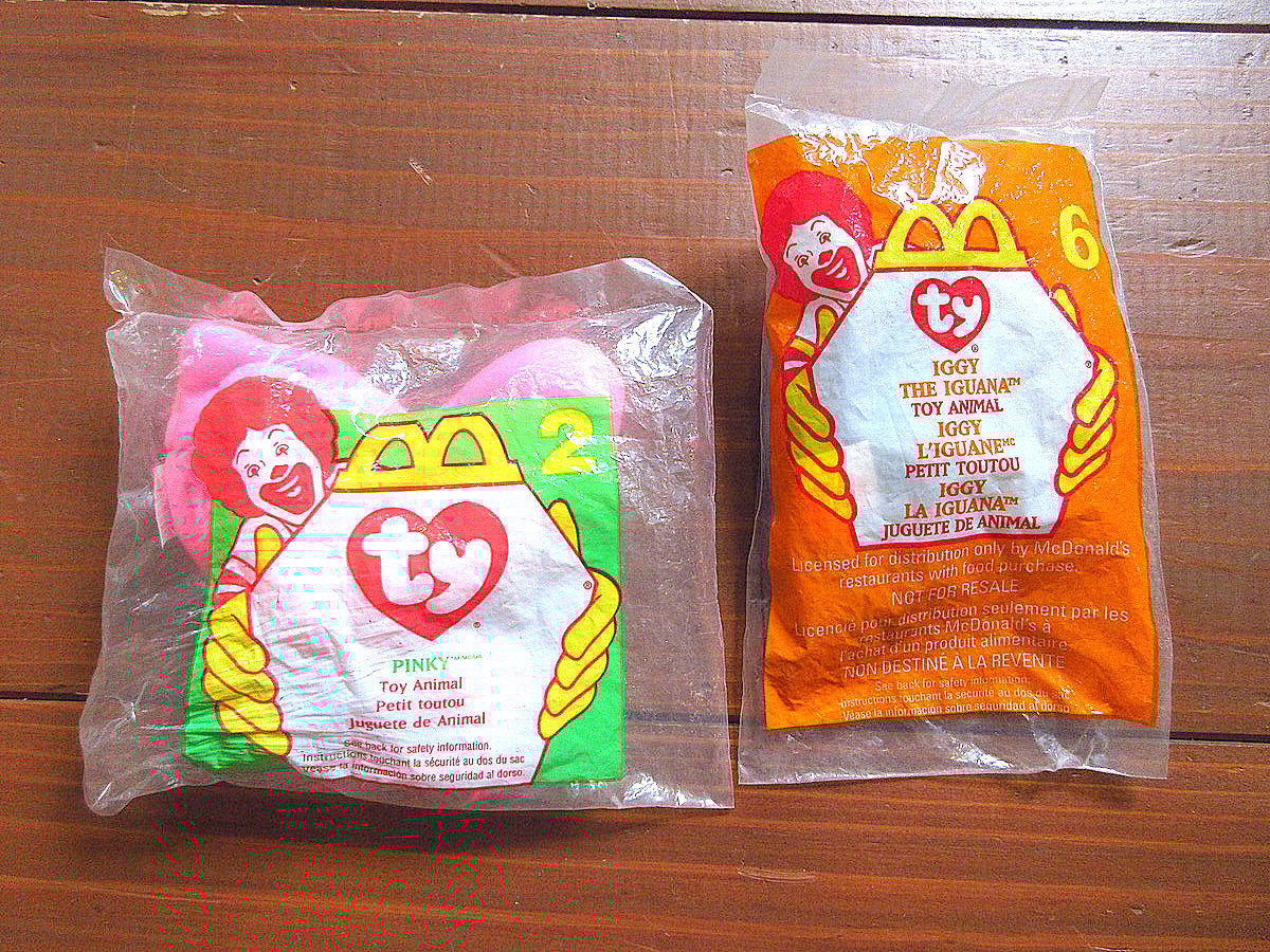 ビンテージ90's00s○DEADSTOCK McDonald'sハッピーミールトイTy