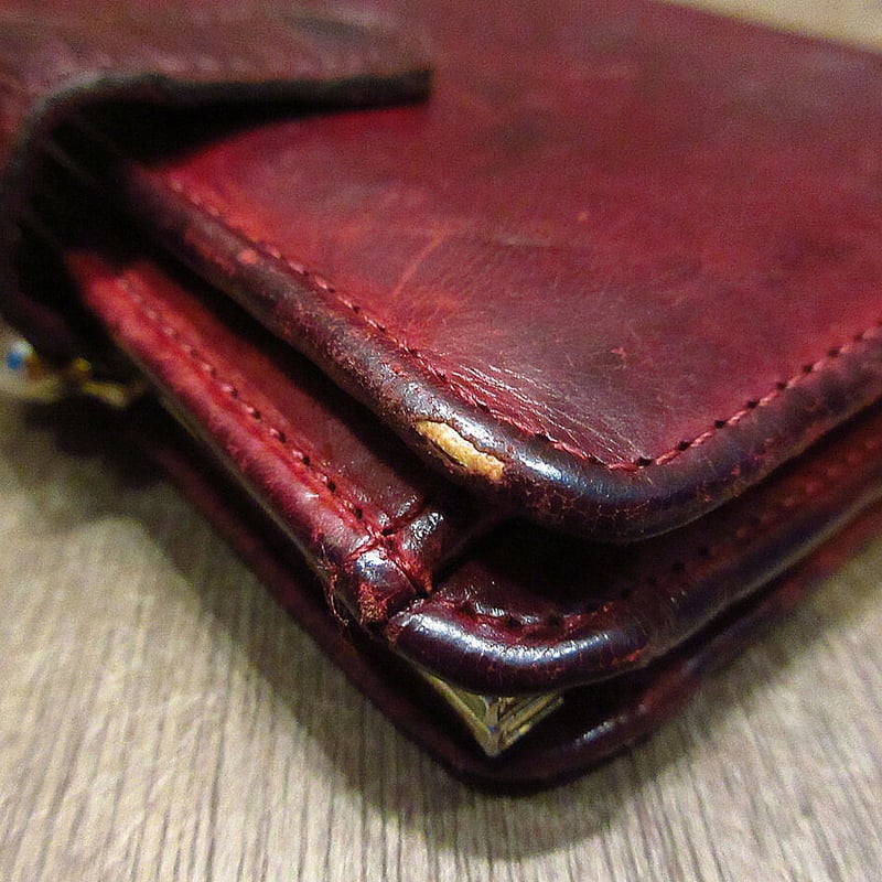 ビンテージ○オールドコーチレザー財布○210426n8-wlt COACHウォレット