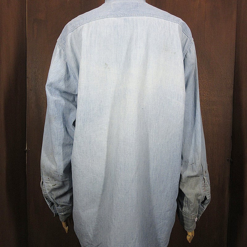 90s デッドストック BIGMAC ビッグマック シャンブレー　シャツ　グレー 楽天市場】ビッグマック シャンブレー シャツ BIGMAC BM25SS001-2